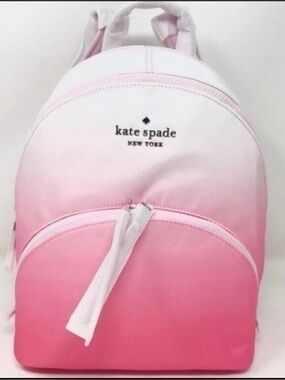 NWT KATE SPADE KARISSA PINK OMBRÉ BACKPACK